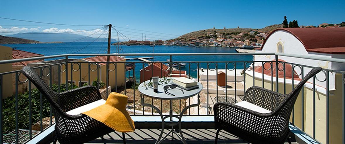 Villa Kalypso Chalki Town Eksteriør billede