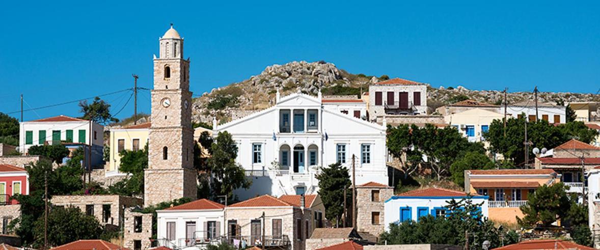Villa Kalypso Chalki Town Eksteriør billede